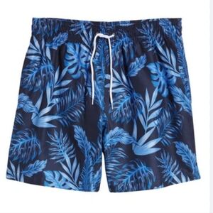 NWT Trunks Surf & Swim Co Sano Swim Trunks Size Medium Color Royal Cloud